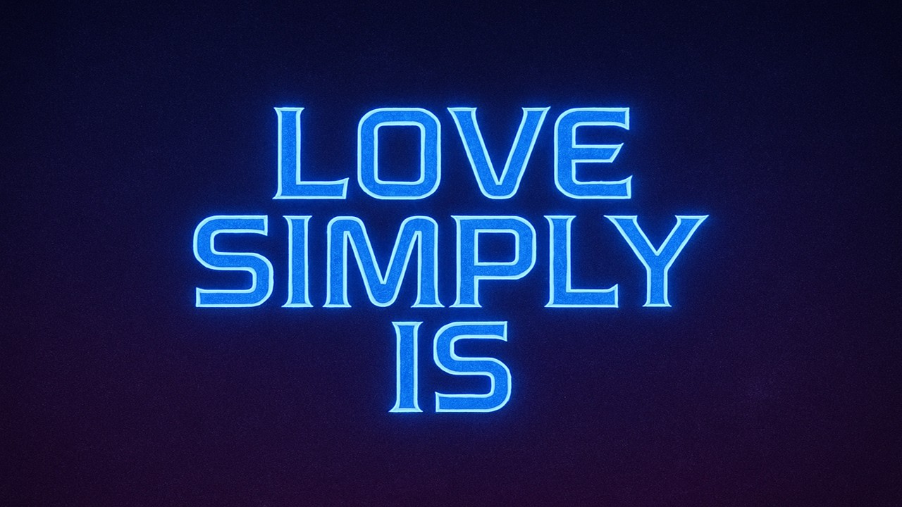 LOVE SIMPLY IS – MÚSICA ATMOSFÉRICA (Synth-Pop 80s en INGLÉS) | VIDEO OFICIAL + LETRA