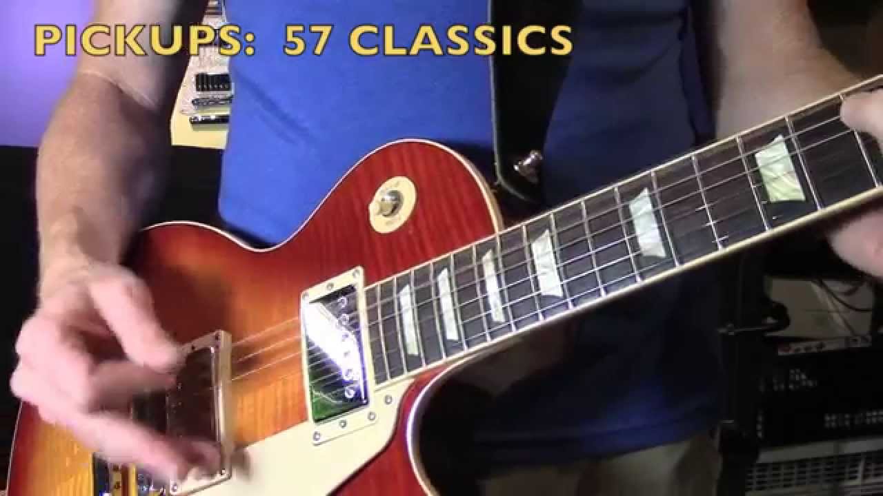 GUITAR TONE - Gibson Pickup Shootout: 57 Classic Plus vs Burstbucker Pro