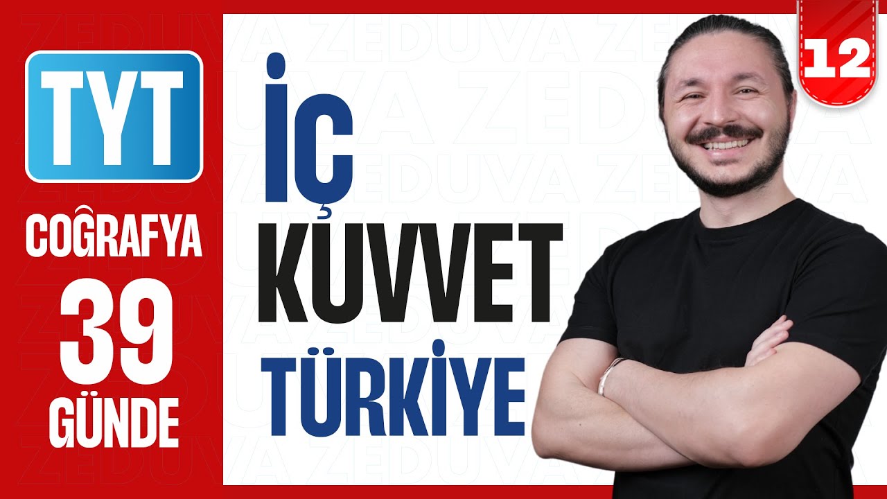 Türkiye'de iç kuvvetler soru çözümü | 39 GÜNDE AYRINTILI TYT COĞRAFYA KAMPI 2026 | 12