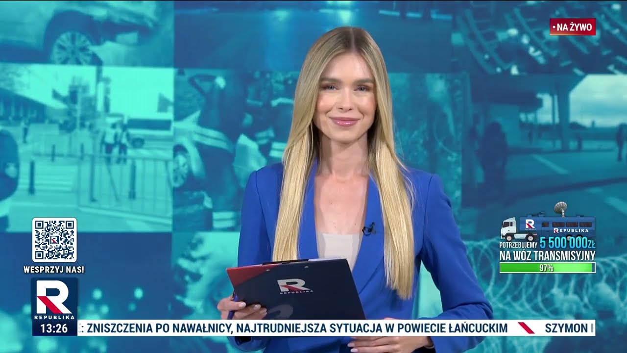Informacje Telewizja Republika 08.07.2025 godz. 13:00 | Republika Dzień