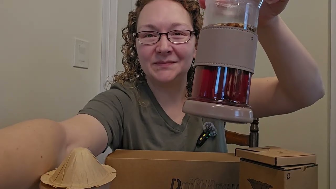 a French-press Style Coffee Press for Travel and Camping