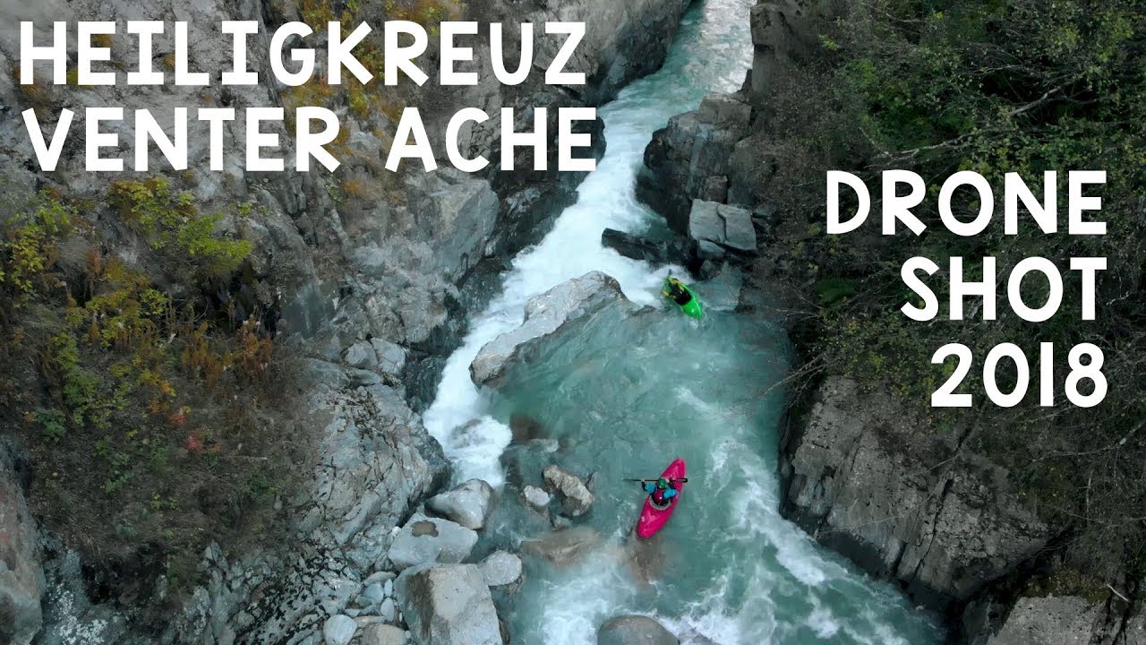 Heiligkreuz - Venter Ache - Ötztal via Drohne
