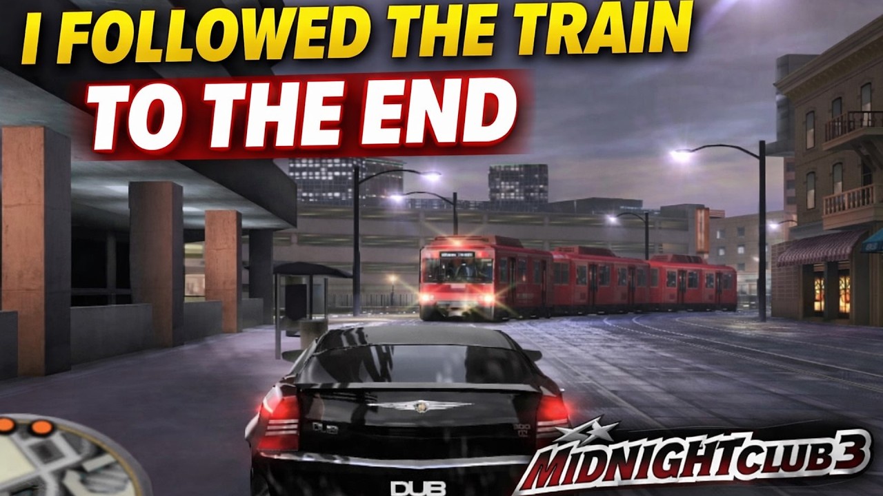 What Happens If You Follow the Train? | Midnight Club 3 HD