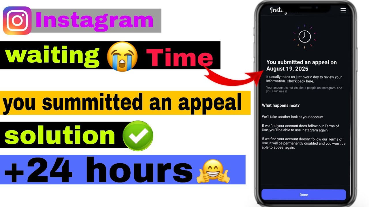 You summitted an appeal || summited ab appeal problem instagram || appeal waiting problem || appeal 