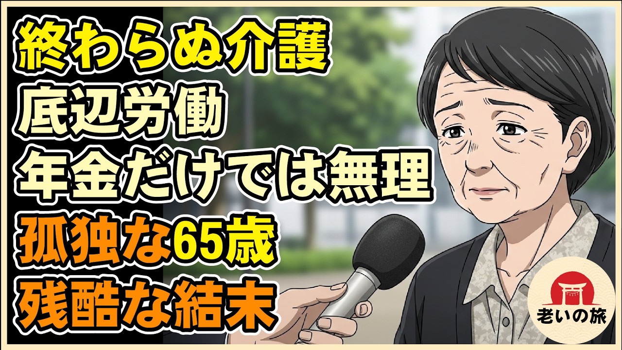 【漫画】社会から見捨てられた65歳女性の末路…終わりのない介護と底辺労働に追い込まれ、年金だけでは生きられず若者に頭を下げ続ける“逃げ場のない老後崩壊”と突きつけられた残酷な結末【60代以上の方へ】