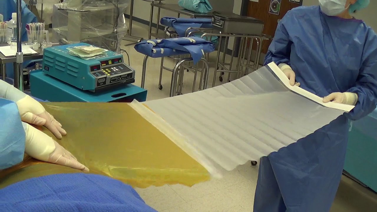 Laparotomy Draping