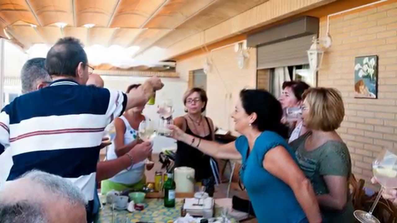 Azuagueños en Denia.