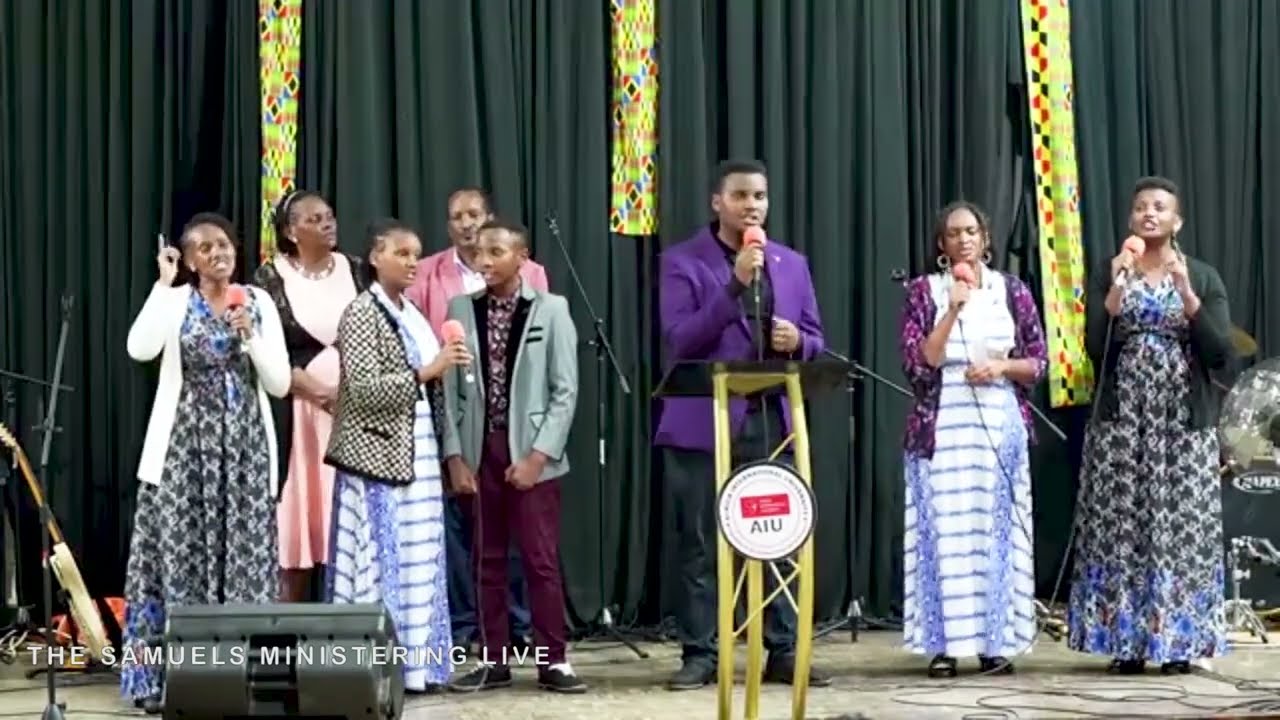 THE SAMUELS FAMILY MINISTERING LIVE DURING THE PRESENCE UWEPO WORSHIP CONFERENCE
