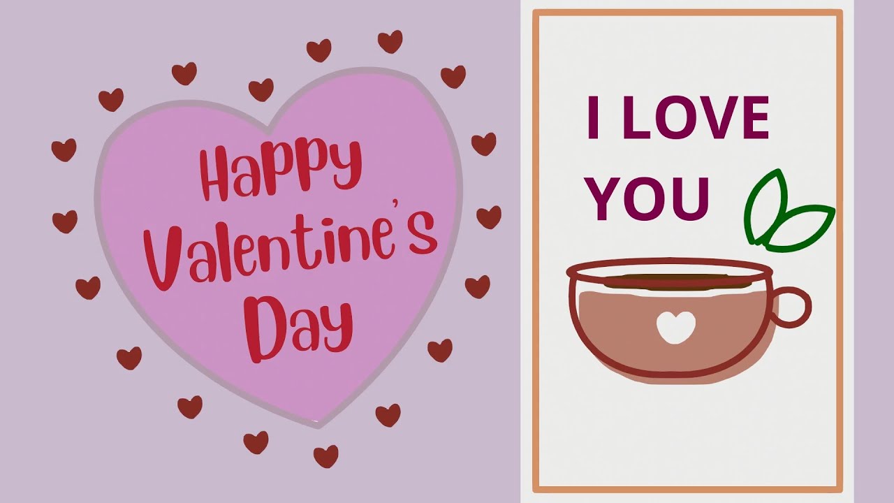 Happy Valentine's day / Valentine's day card #happyvalentinesday