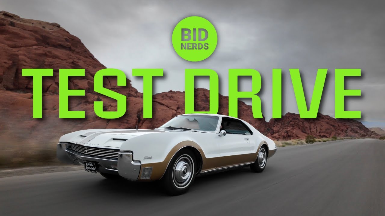 1966 Oldsmobile Toronado Test Drive on Las Vegas Blvd for BaT