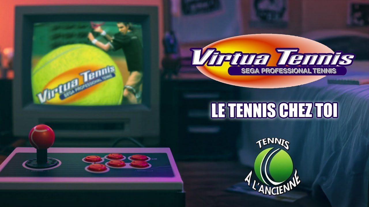 LE TENNIS DANS TA CONSOLE - VIRTUA TENNIS - Tennis à l'ancienne