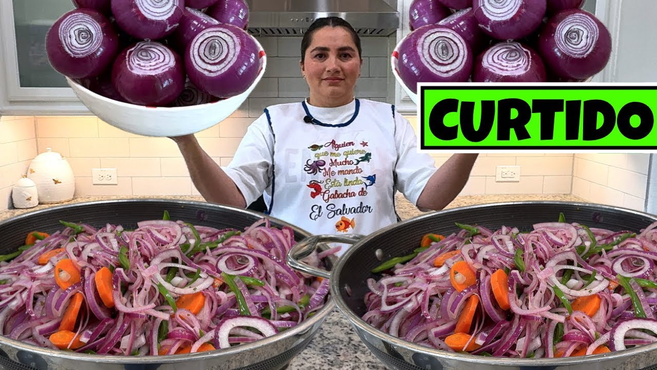 Cebolla morada curtida - tu **ESTOMAGO** lo necesita!