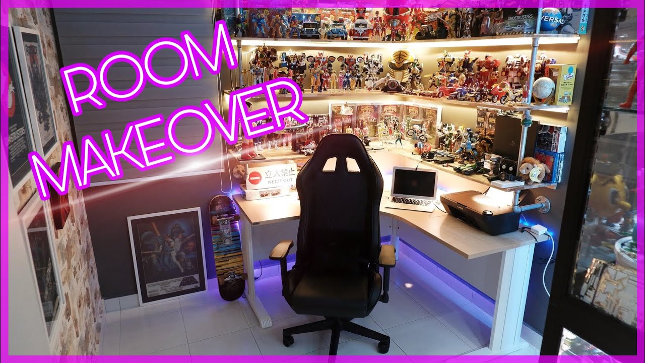 ROOM MAKEOVER | TOYS AND GAMING ROOM SETUP | Part 1