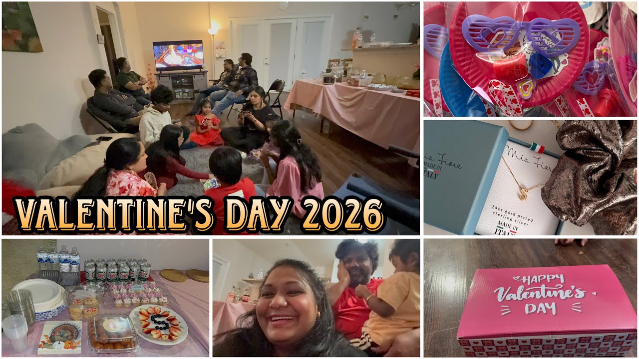 DIML-My Valentines Day celebration in USA| வாழ்க்கையின் ஒவ்வொரு தருணத்தை கொண்டாடு|America Tamil Vlog