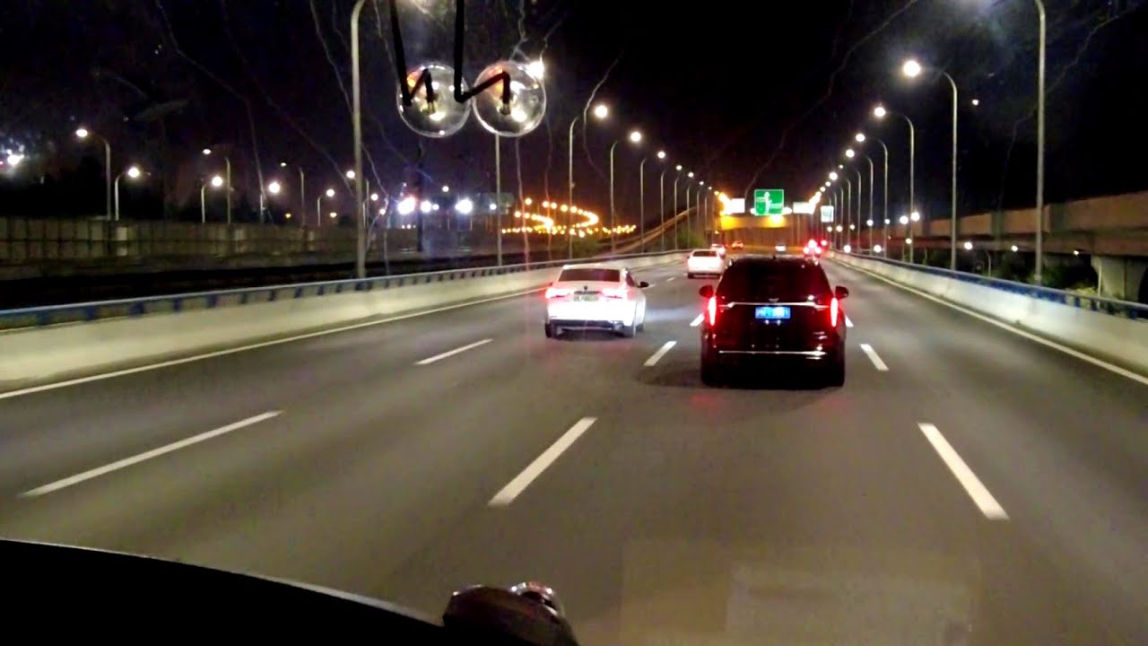 “上海上海”Shanghai Pudong Airport shuttle bus Midnight  Line (Part 1)深夜零点上海浦东机场巴士夜宵线乘行（上篇）