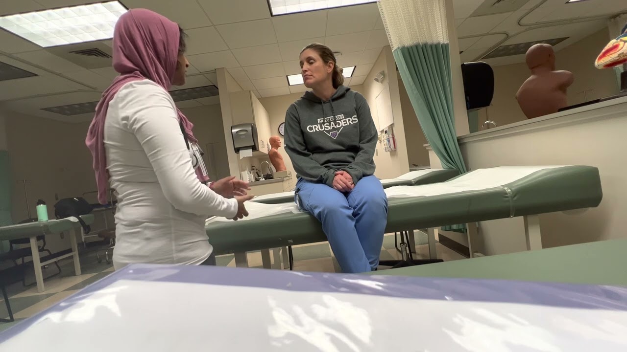 Ankle exam
