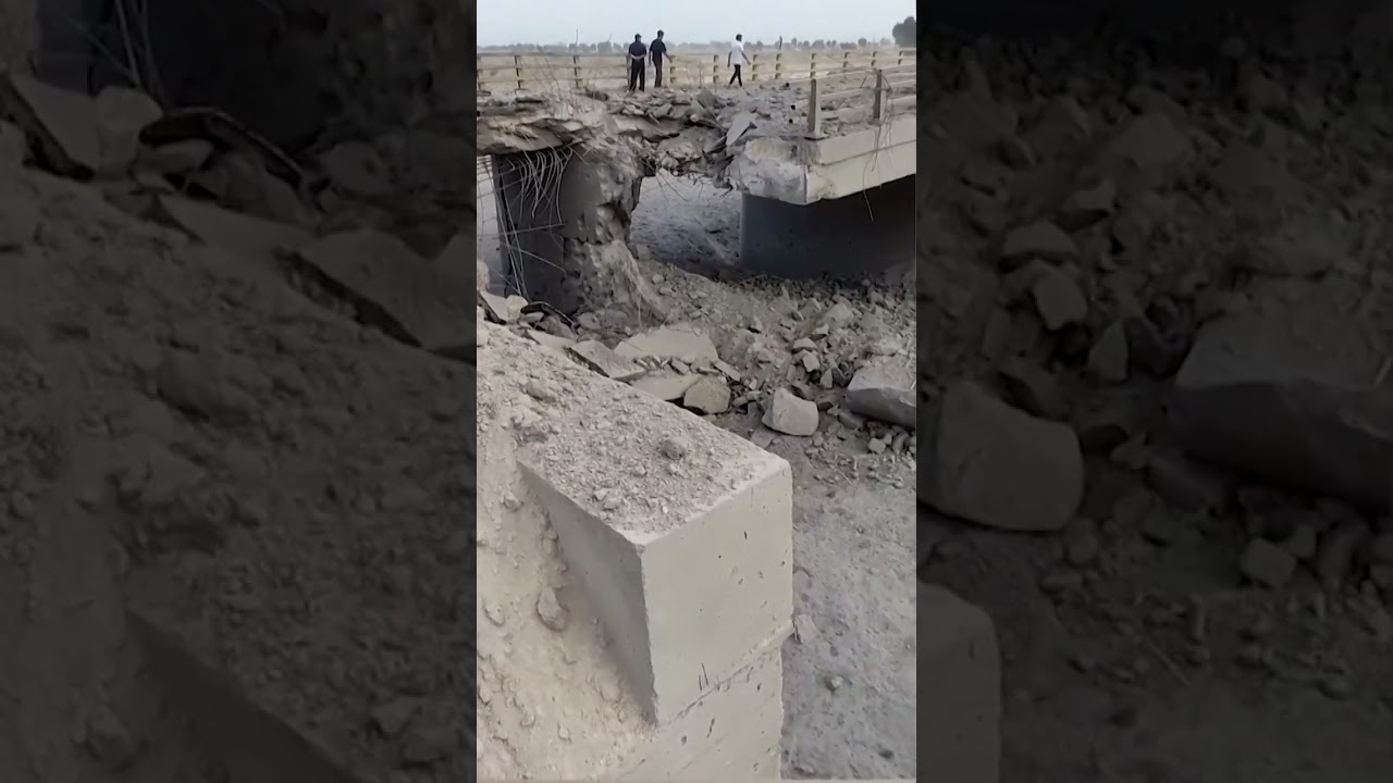 U.S. Strike Destroys Bridge in Iran's Bandar Khamir, State Media Says | DRM News | AH1C