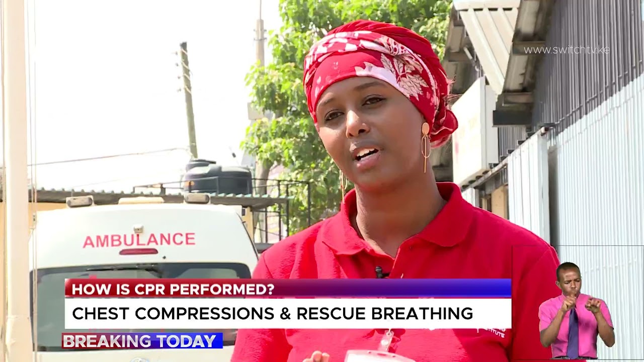 CARDIOPULMONARY RESUSCITATION  #Redcross Kenya #Redcross #CPR