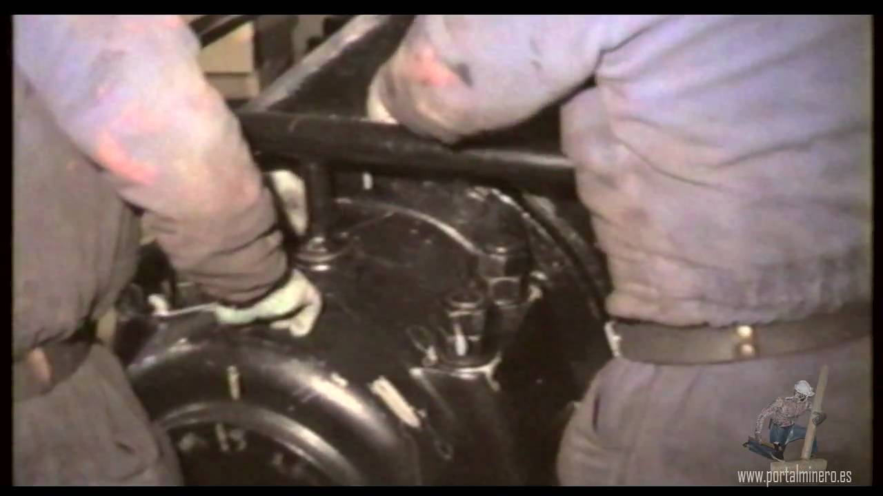 Sutitucion de Cojinetes Máquina Extracción Pozo Samuño (1998)