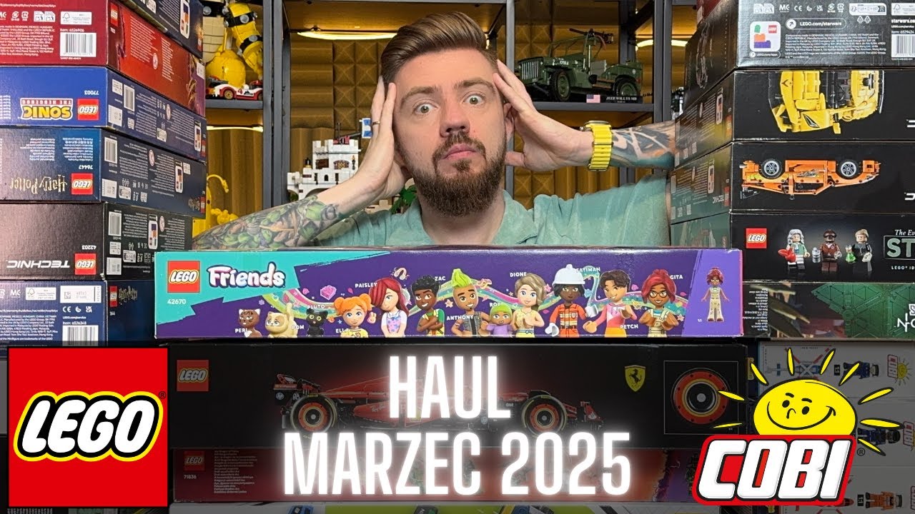 LEGO ➡️ HAUL MARZEC 2025 ⬅️ COBI