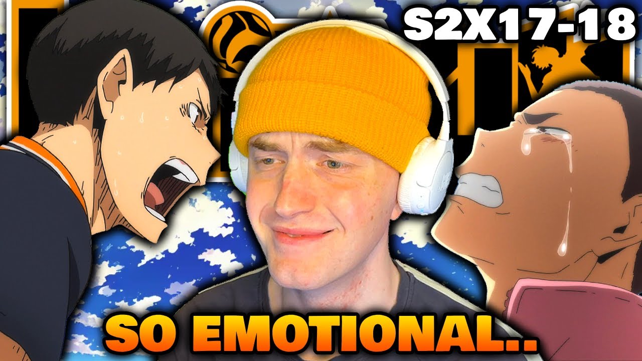 ENNOSHITA STEPS UP!!! | Volleybal Fan REACTS To HAIKYUU S2 Ep 17-18