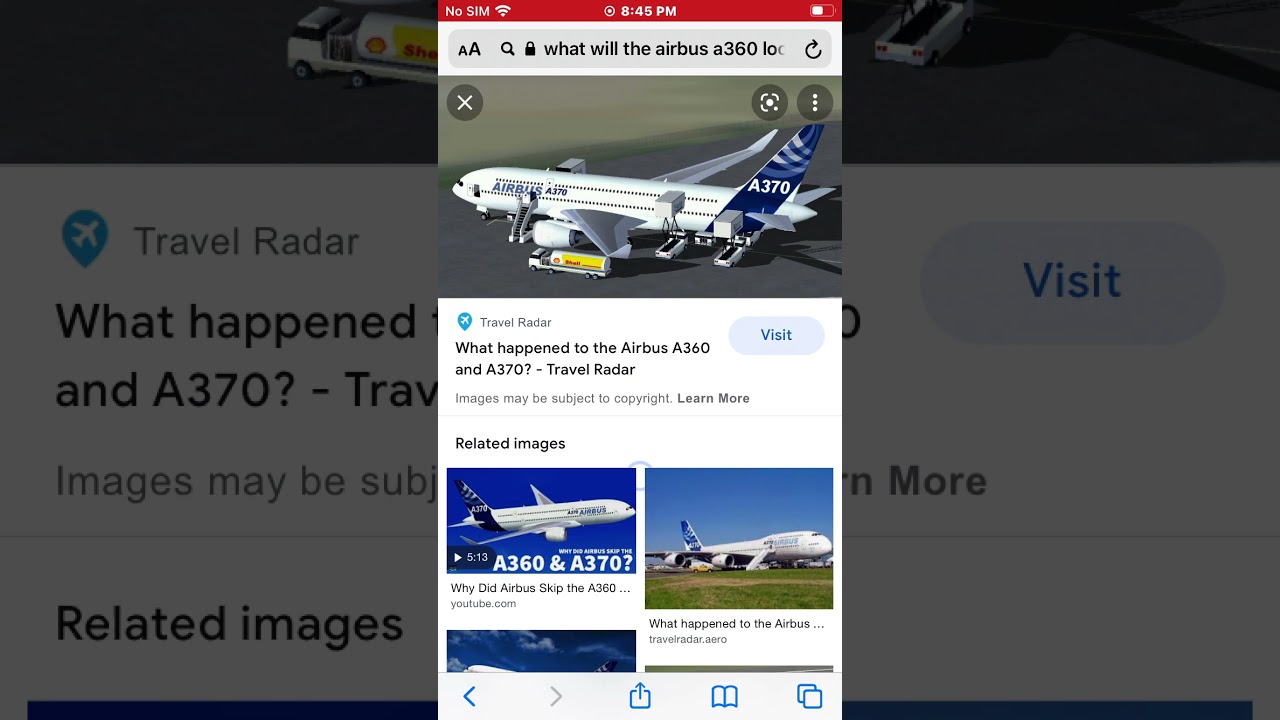 What the Airbus A360 and A370 look like