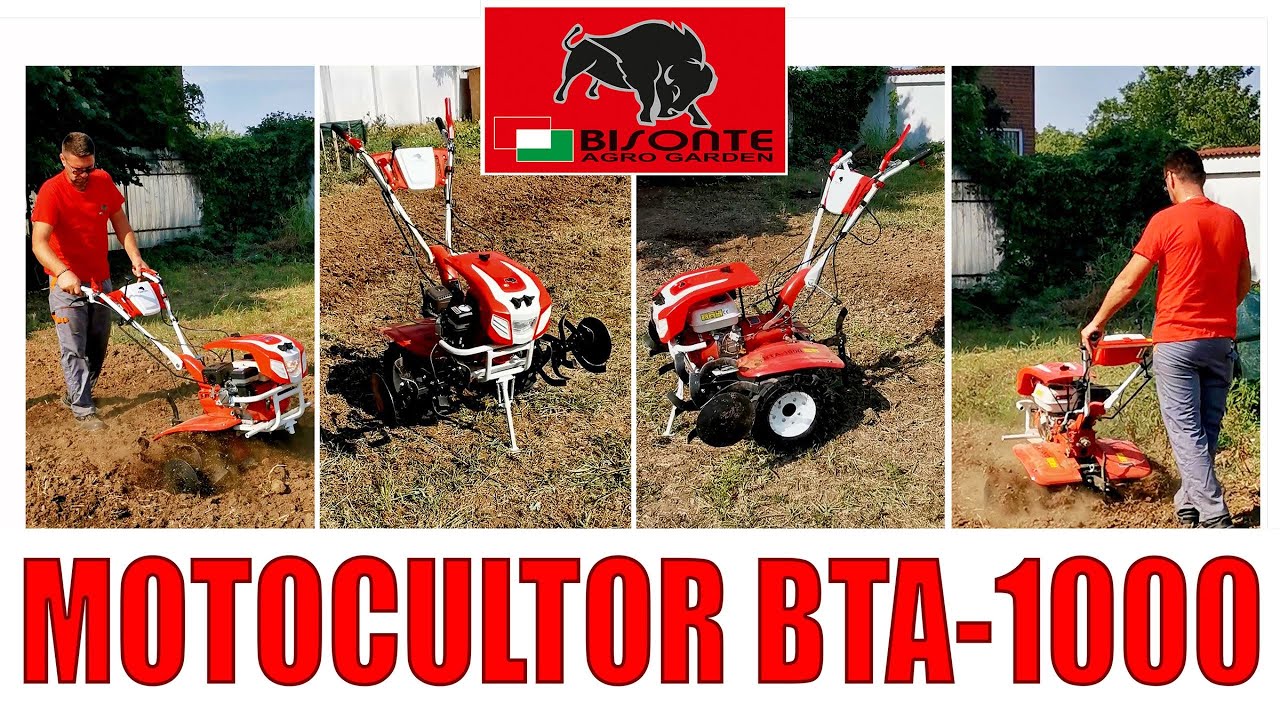 NOU!! Motocultor BTA1000 de la Bisonte✨