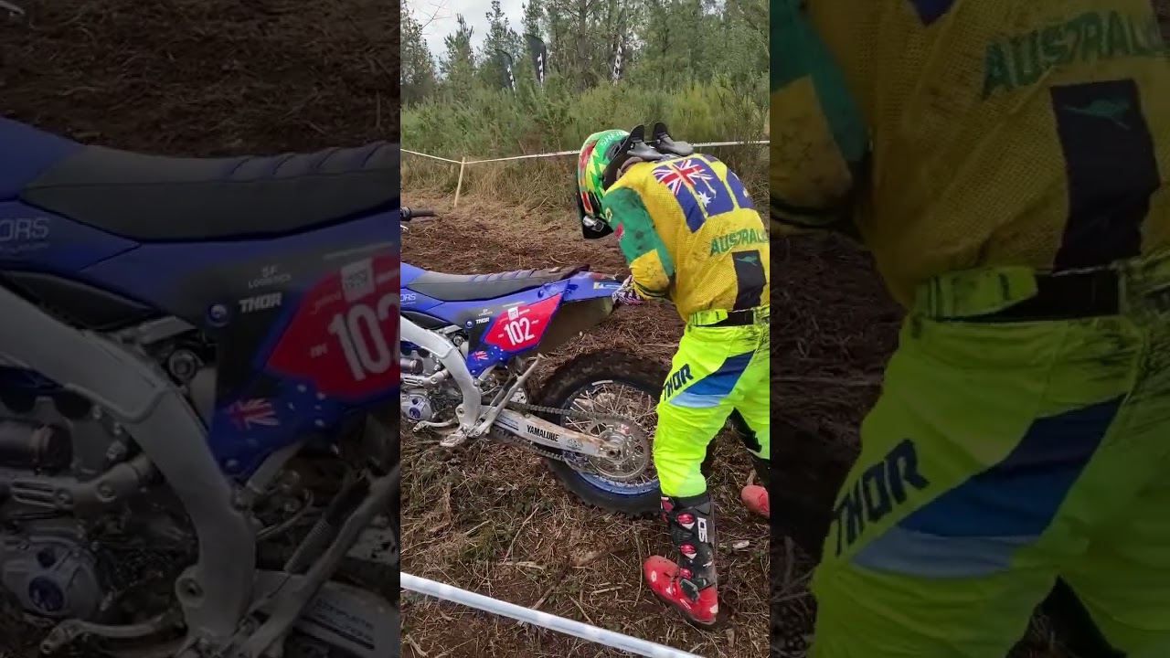 ISDE day 1 tumble #shorts