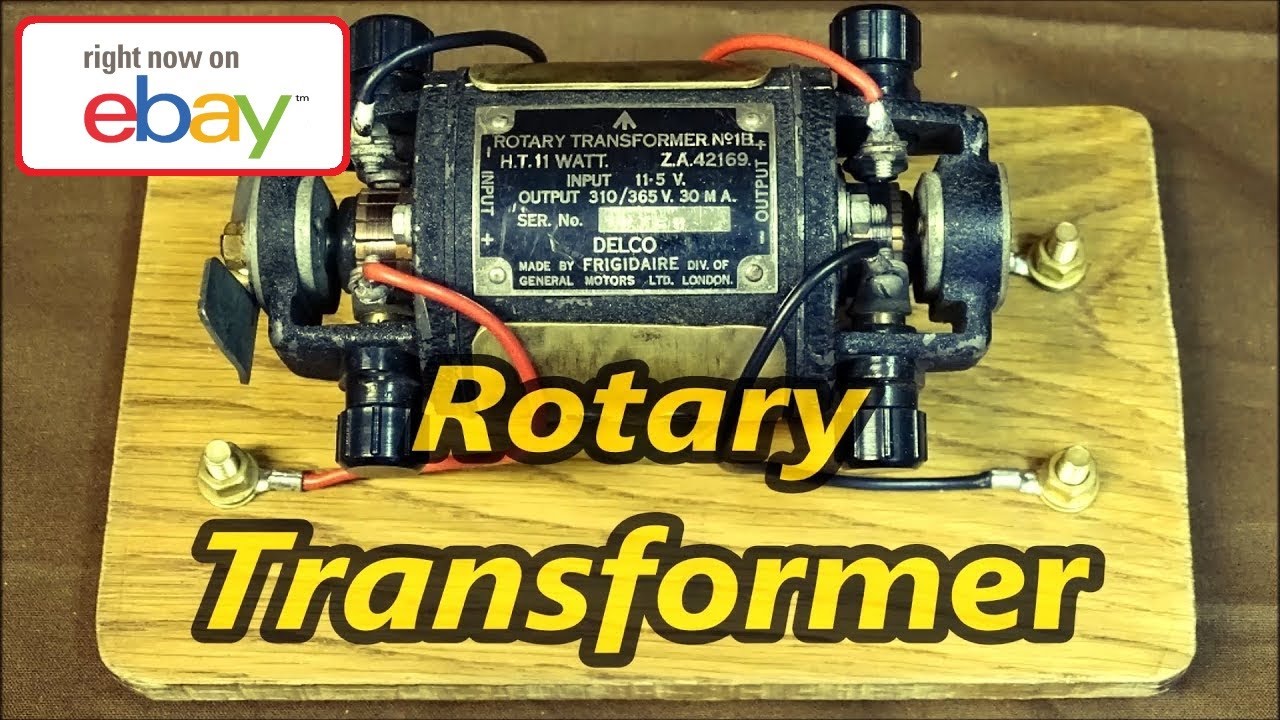 DC Motor🔹Generator🔹Dynamotor🔹Rotary Transformer🔹Vintage soon again on eBay!