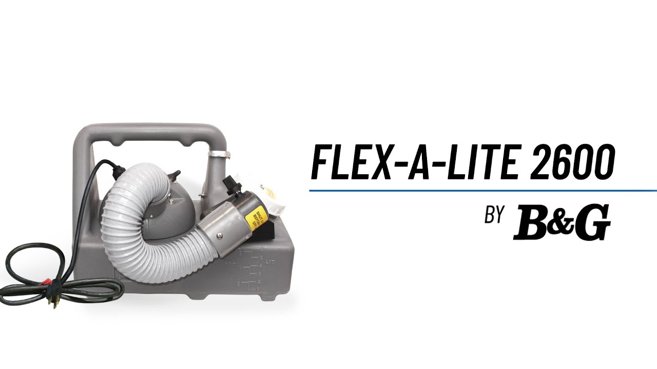 B&G Flex-a-Lite 2600 Fogger - Product Overview and Training
