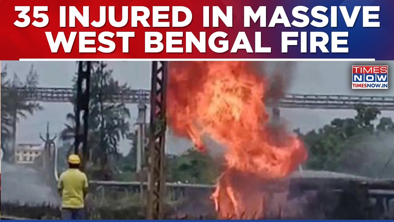 Massive Fire At Haldia Petrochemicals! Naphtha Pipeline Blaze Injures 35 | West Bengal Breaking News