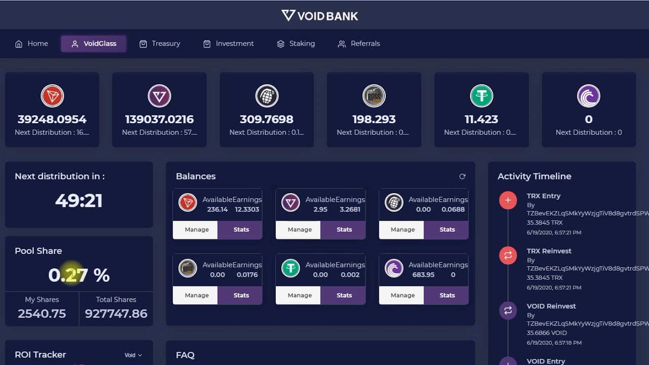 Voidbank.Io-Voidglass-Void Token Defi -