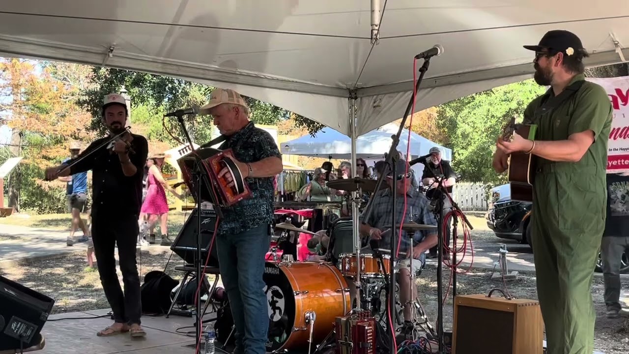 Jesse Legé, Joel Savoy, Joseph Vidrine, Jimmy Breaux. THE WANDERING ACES SPECIAL. Blackpot Festival