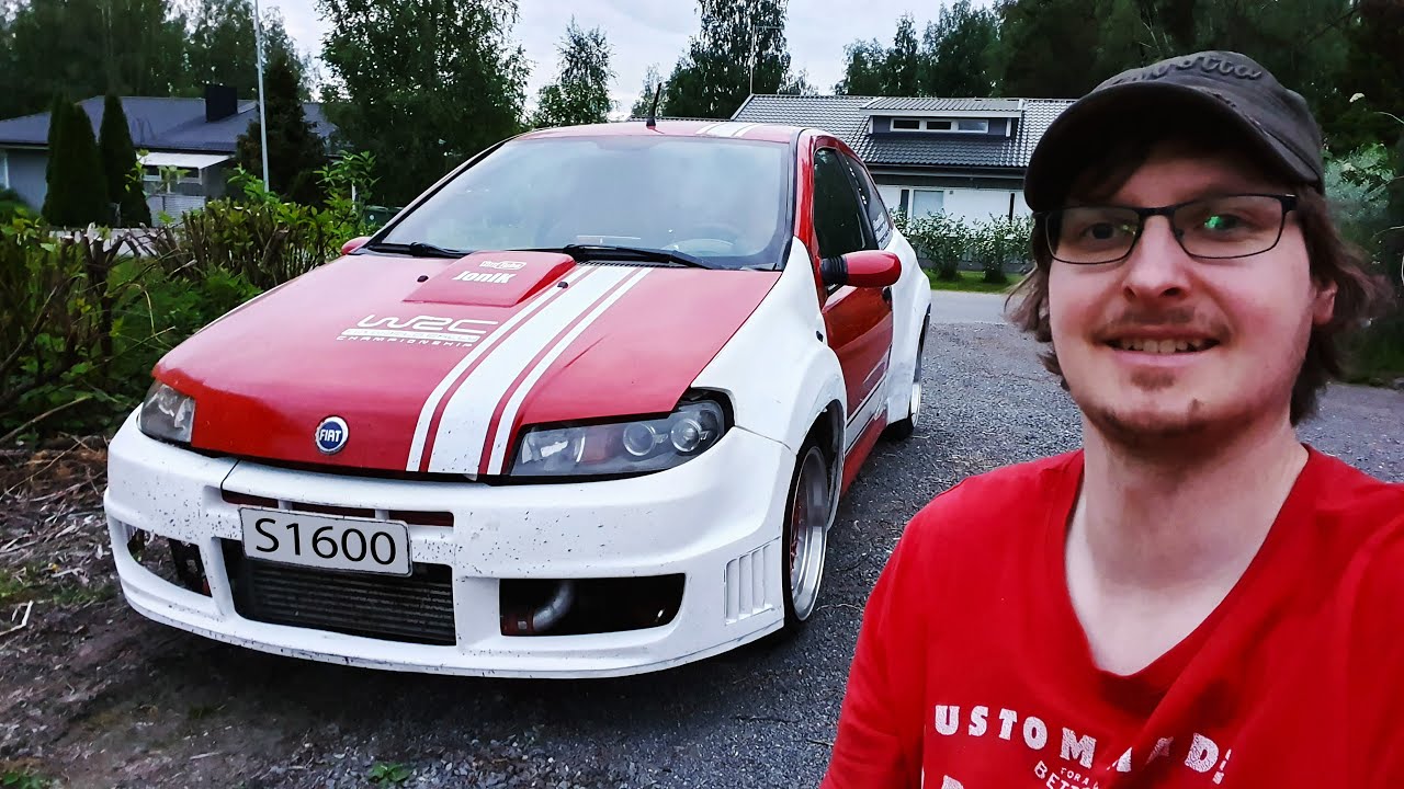 Sovituksessa S1600 Ralliluokan Kit Car Korisarja Osa 2. Punto S1600