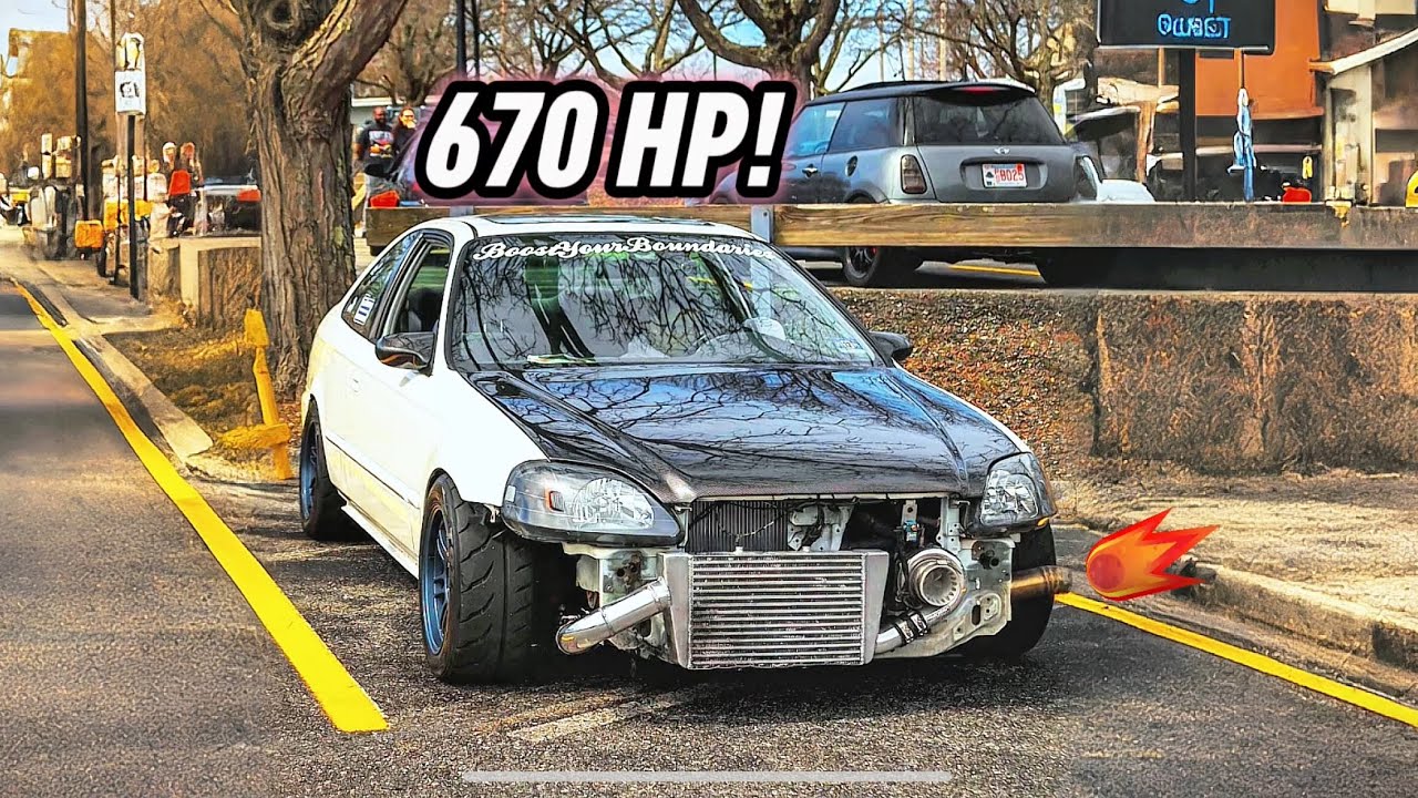 My First Turbo B Series EK Coupe Experience!