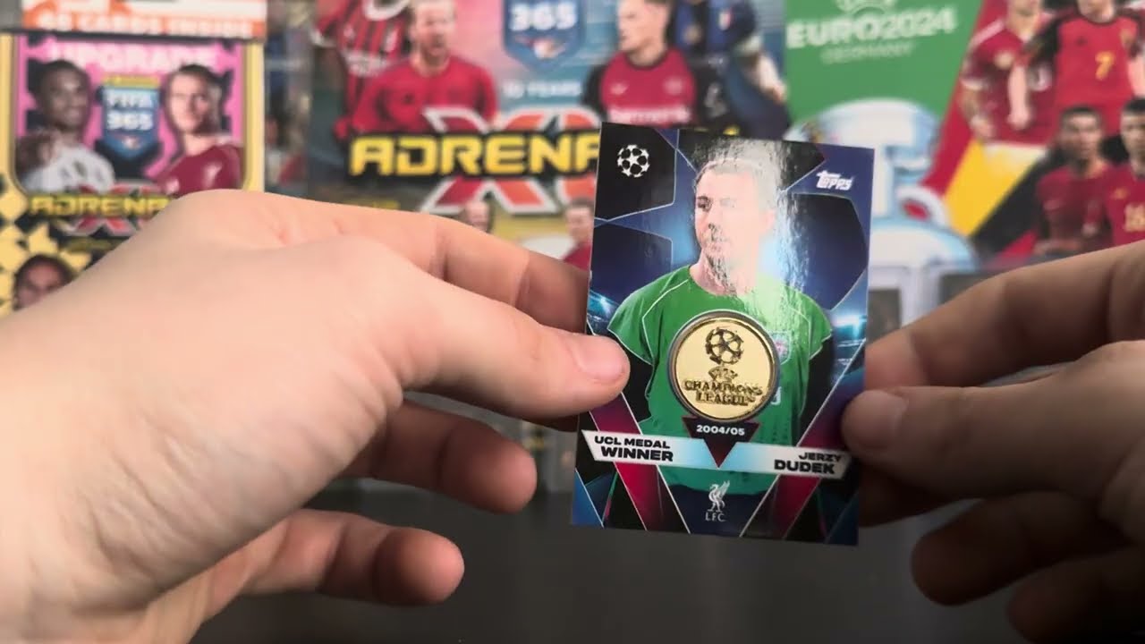 Otwieramy 4 Duże puszki Topps Match attax 2025/2026 Jest Relic !!! 
