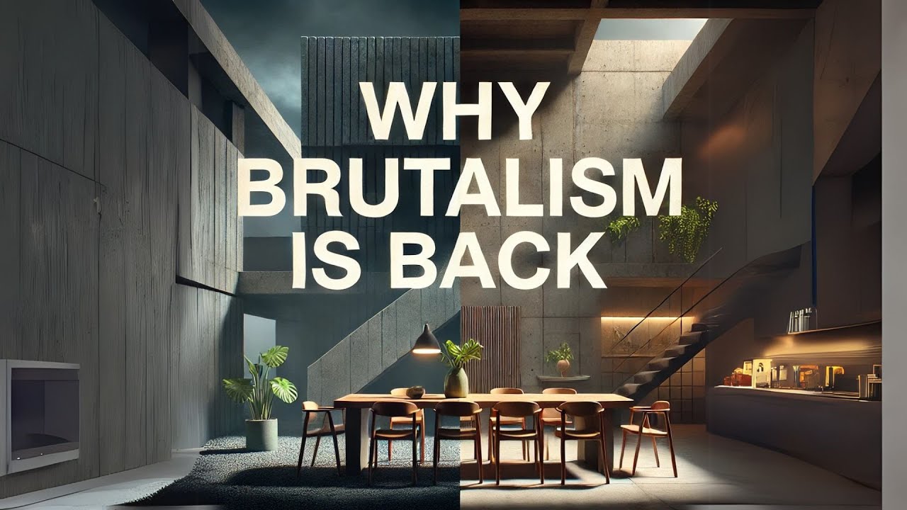 Why Brutalist Interior Design is Back