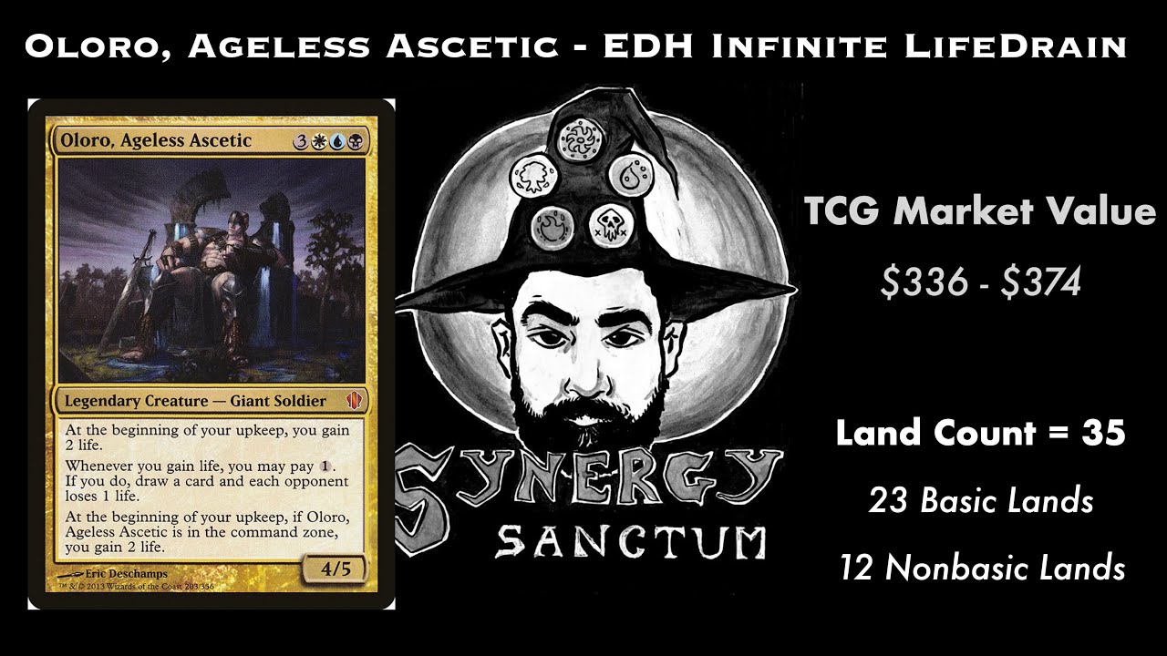 Олоро, нестареющий аскет &mdash; технология палубы EDH Infinite Life Drain