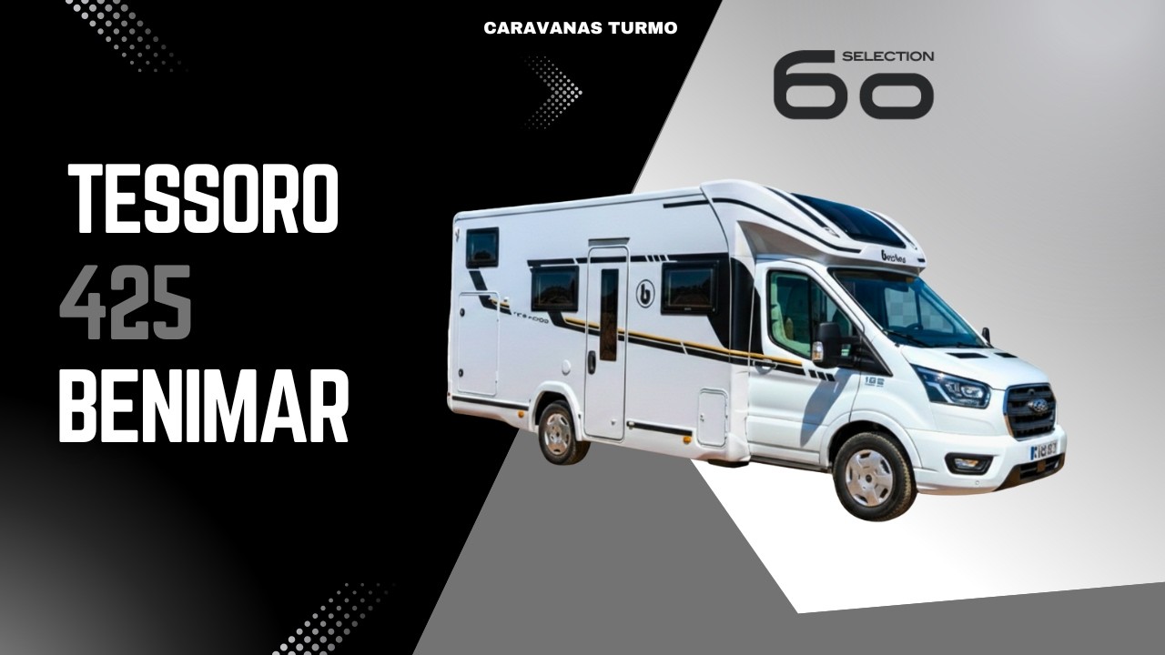 🔥Benimar Tessoro 425 - ¡Perfilada para 6 PERSONAS!