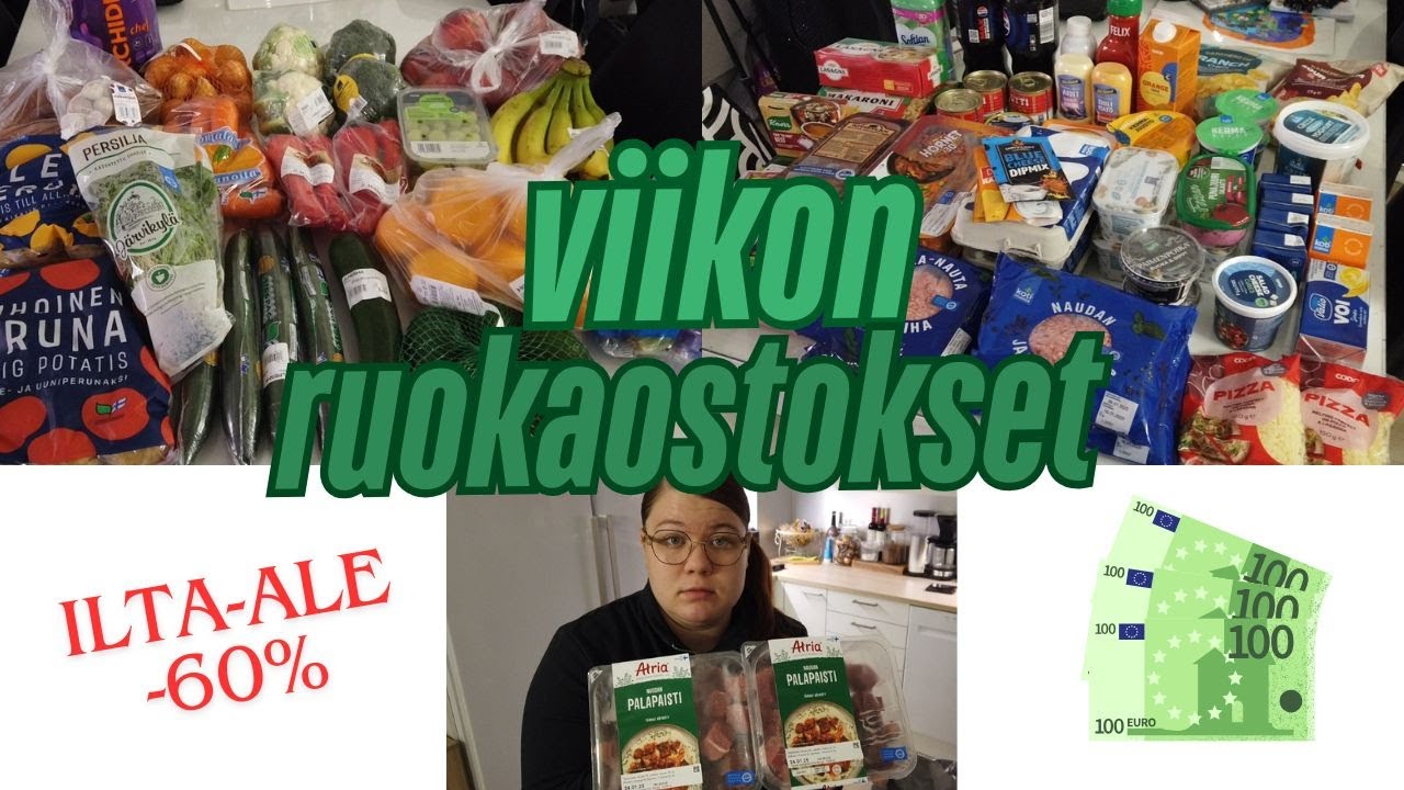 RUOKAOSTOSTEN ESITTELY / ILTA-ALE TUOTTEET / JA RAHAA MENI ... ?