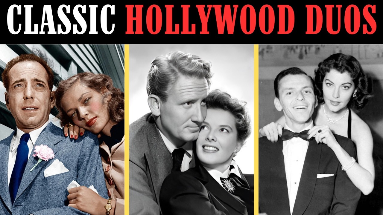 The Untold Partnerships of Classic Actors in Vintage Golden Age Hollywood