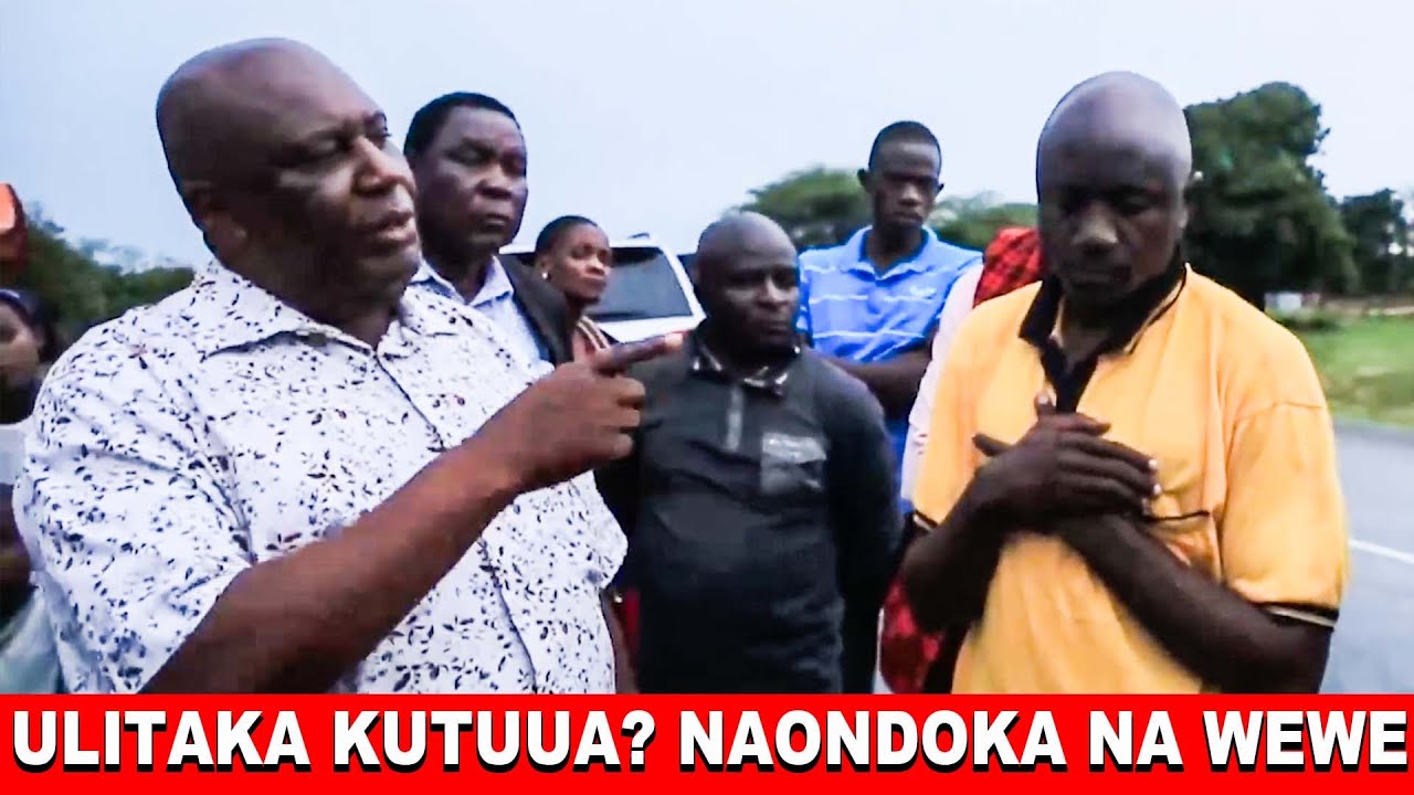 Ulitaka KUTUUA? SIKUACHI NAONDOKA na WEWE, Weka GARI Pembeni -LUGOLA