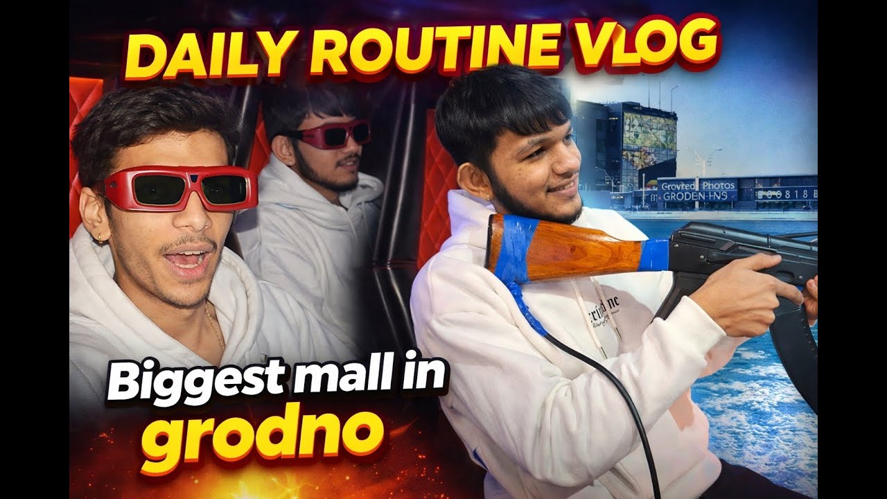 Biggest mall in grodno | routine vlog