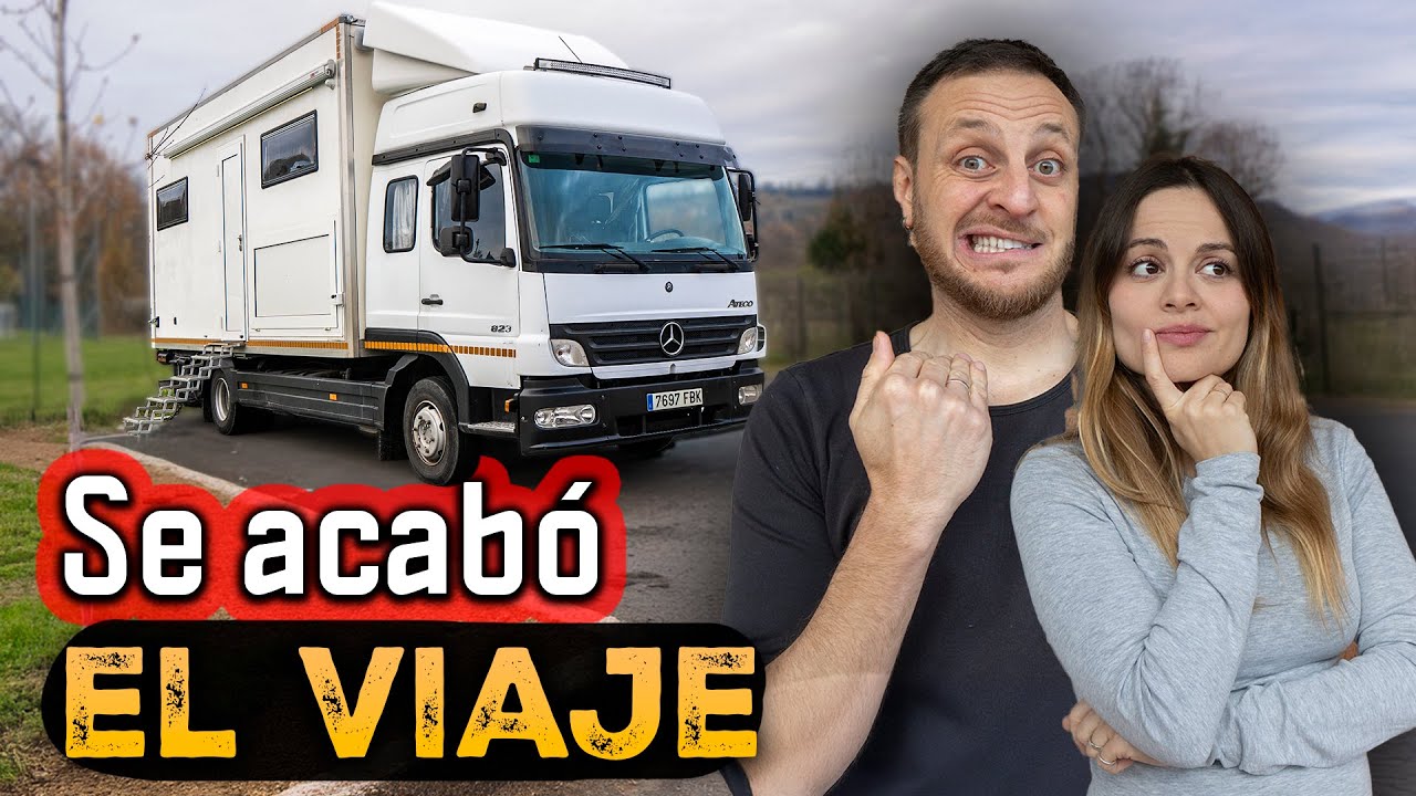 Tenemos que VOLVER a España 🚚 Viajar en Camión CAMPER 🚚  Vivir en ruta  #T1E7