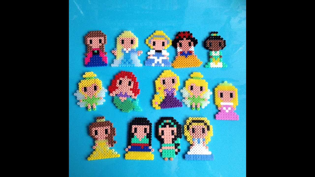 PrincipesseDisney con le Hama Beads