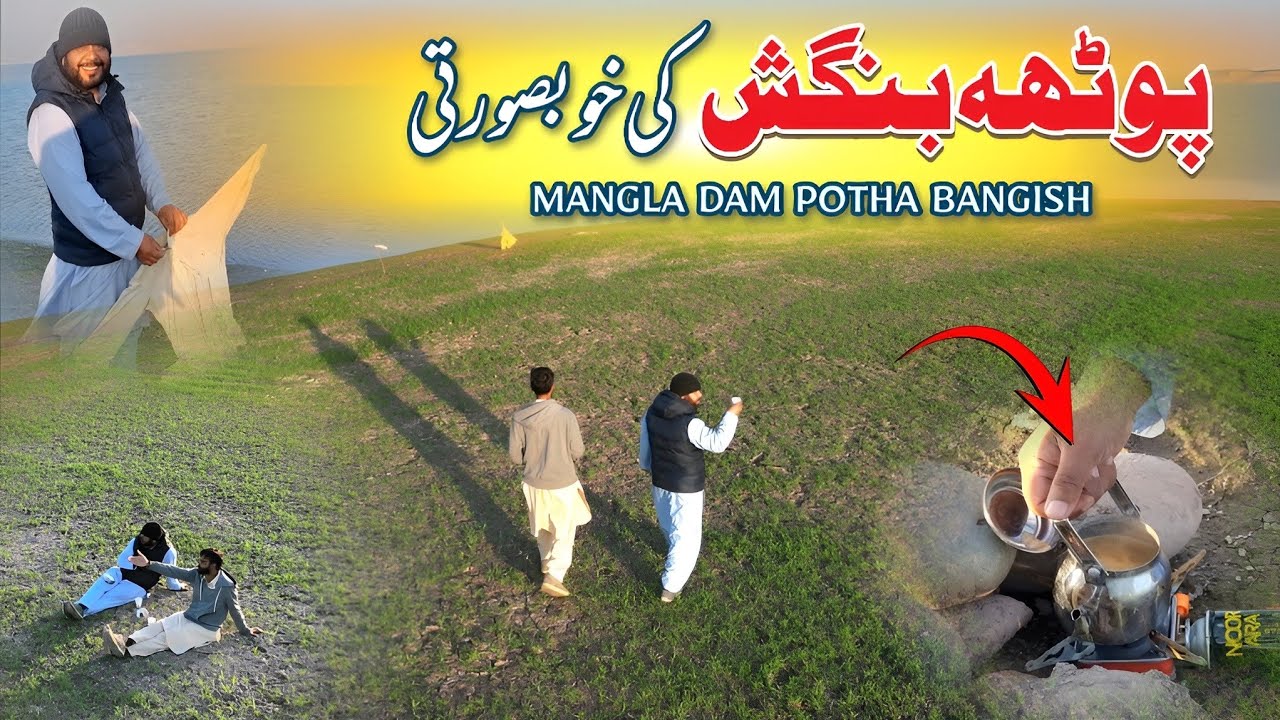 Potha Bangish Mangla Dam Ki Taraf Khubsurti Mea Tezi | Village Vlog | Hammad Official