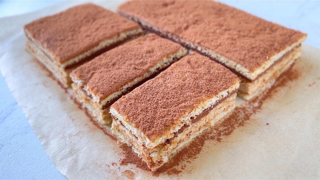Tiramisu Bars That Melt in Your Mouth – So Easy and Irresistible!
