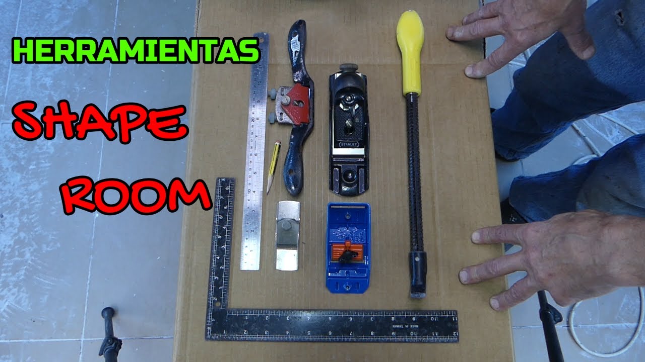 HERRAMIENTAS SHAPE ROOM TABLAS DE SURF.