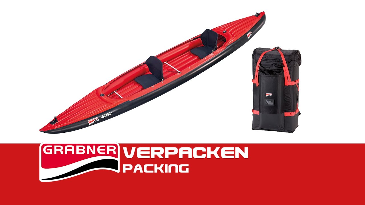 Grabner Kajak verpacken in nur 3 Minuten! | packing Grabner kayak