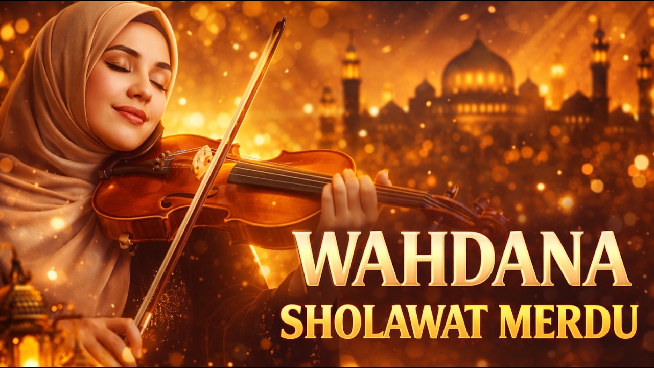 Lantunan Sholawat Nabi Wahdana | Merdu Penyejuk Hati & Fikiran | Cocok Menemani Kerja